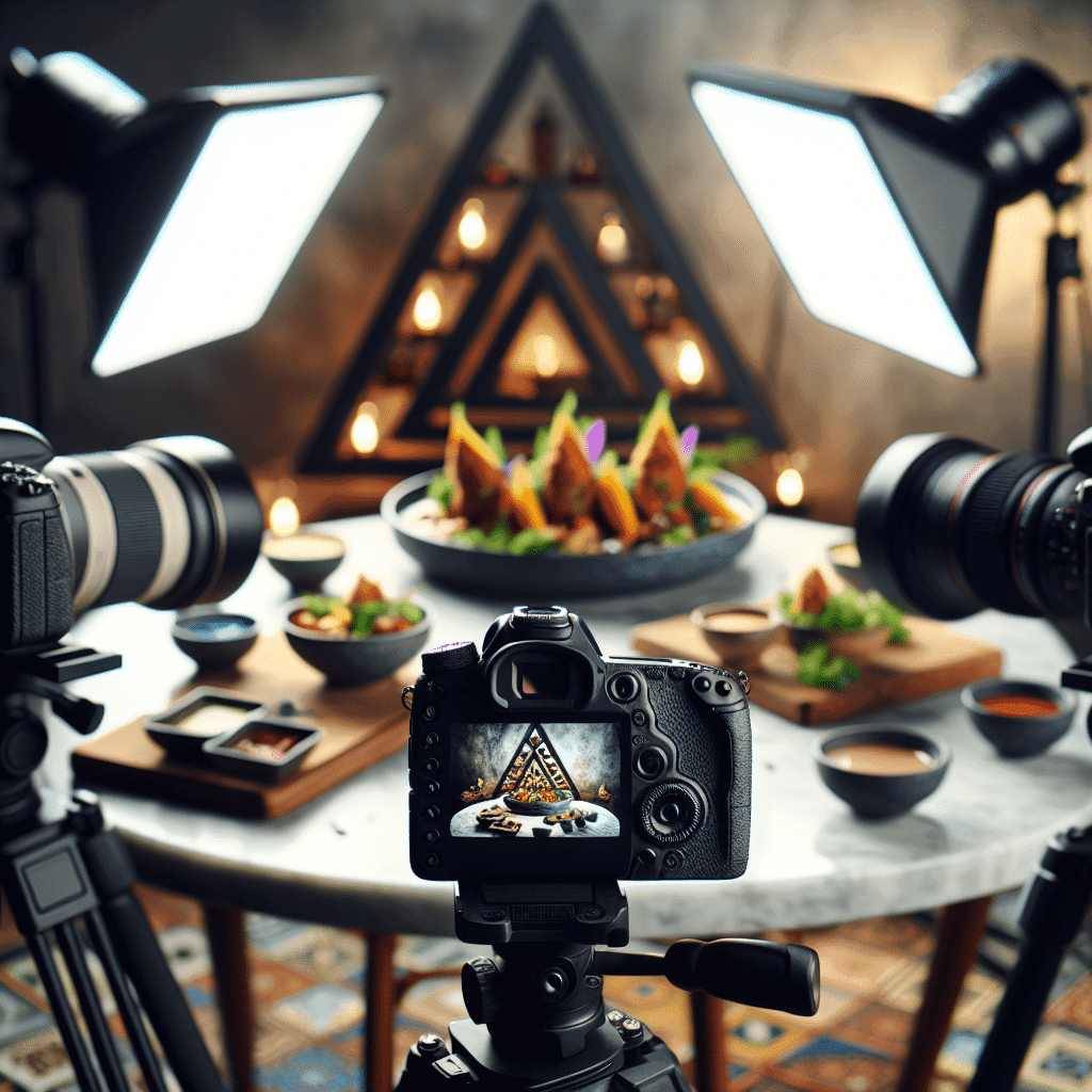 optimizing camera settings for food photography