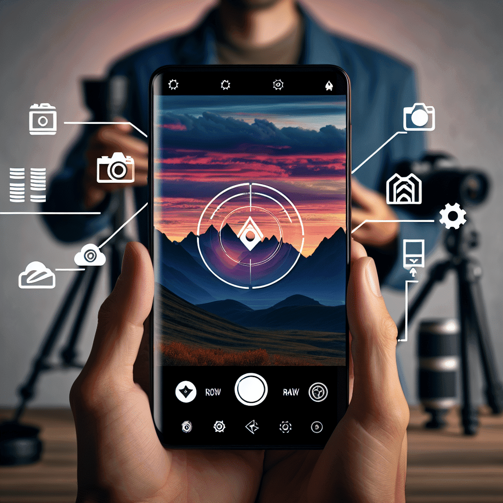 how to shoot in RAW on a smartphone