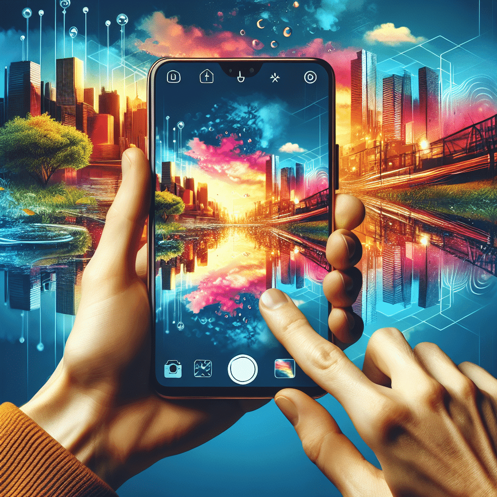 using reflections creatively in phone photography